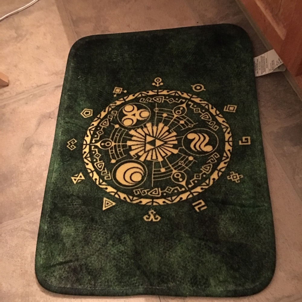 Zelda bath matt